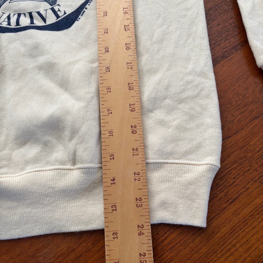 Vintage 1980's Hanes Pasadena Native yellow adult sweatshirt size S - 1986 - Picture 5 of 8